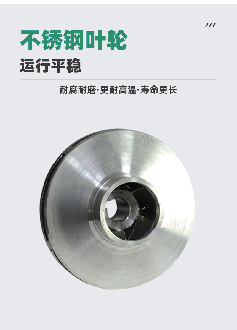 不銹鋼磁力自吸泵葉輪
